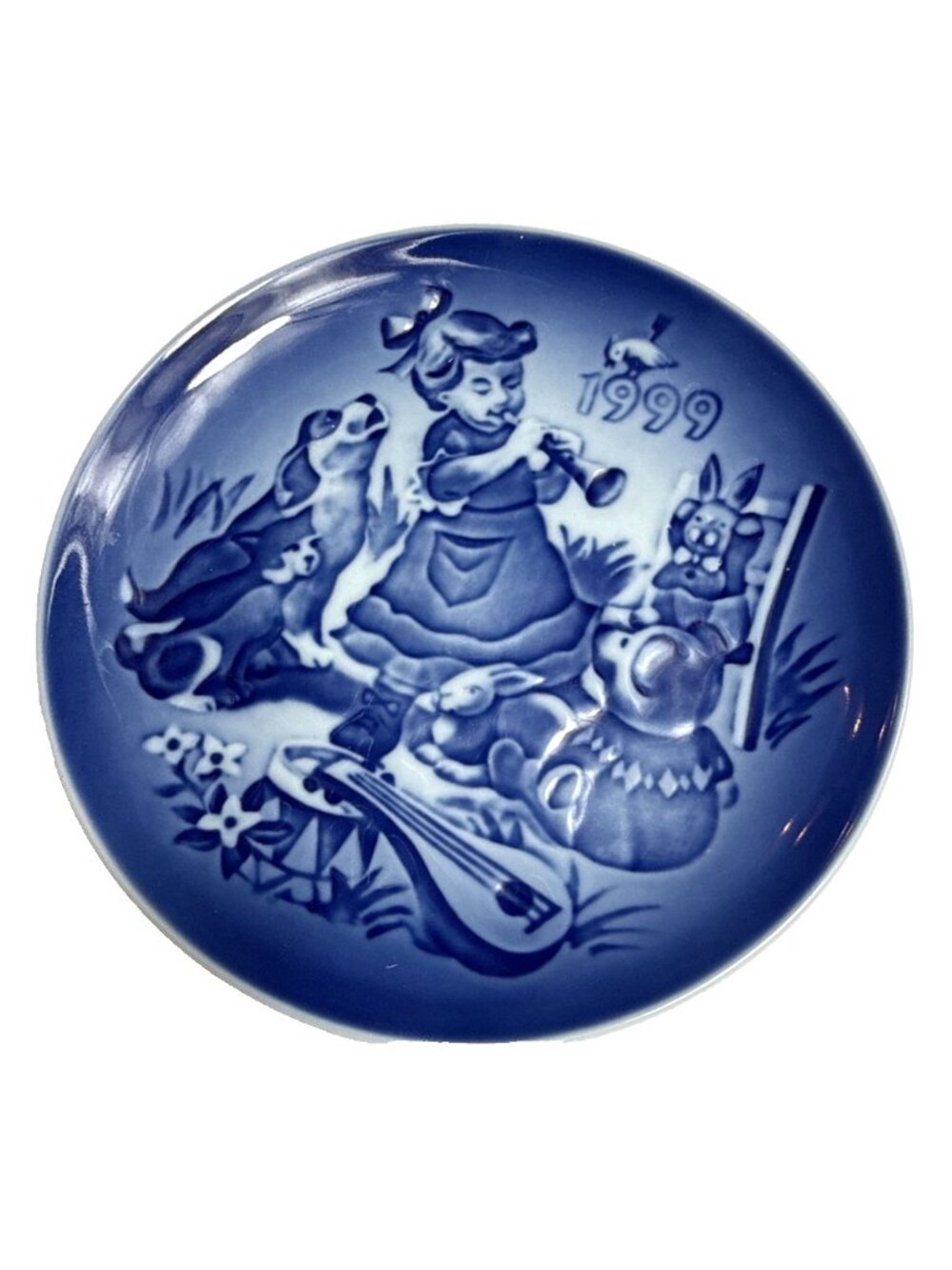 Bing & Grondahl Copenhagen Porcelain Barnets Dag CHILDREN'S DAY Collector Plate